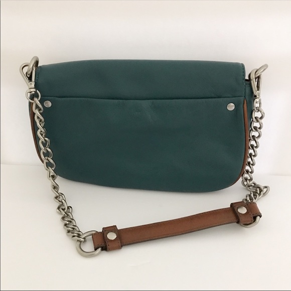 Olivia Harris Leather Shoulder Bag - Picture 3 of 8